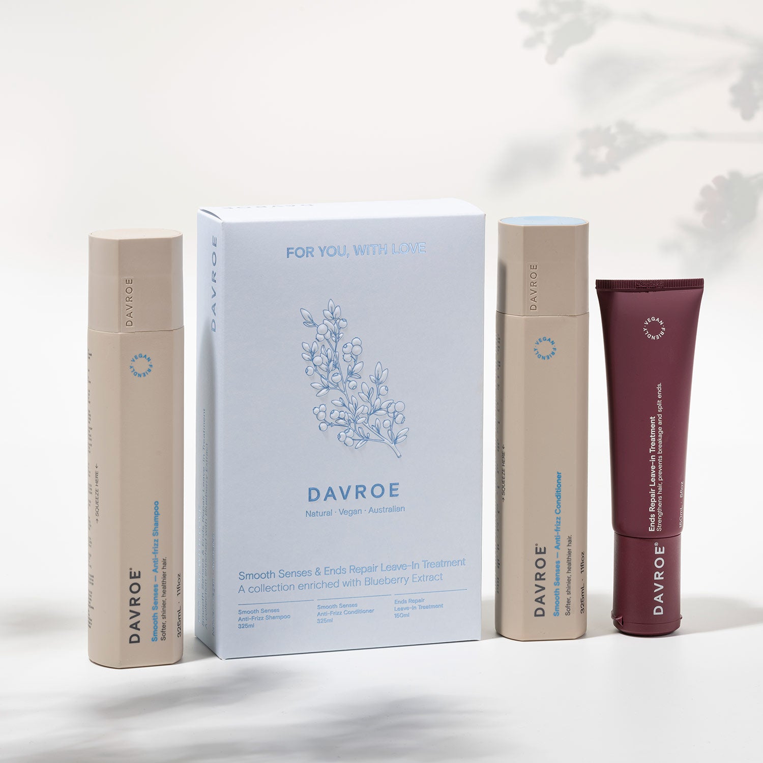 Davroe Smooth Senses For You With Love 3-Pack