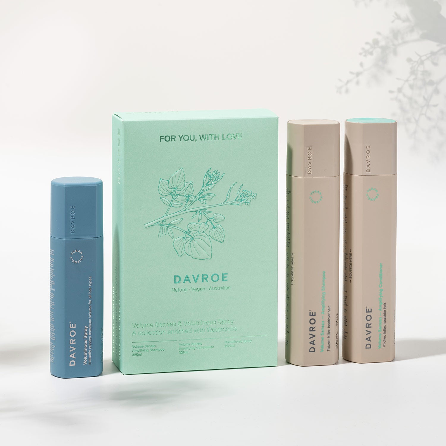 Davroe Volume Senses For You With Love 3-Pack