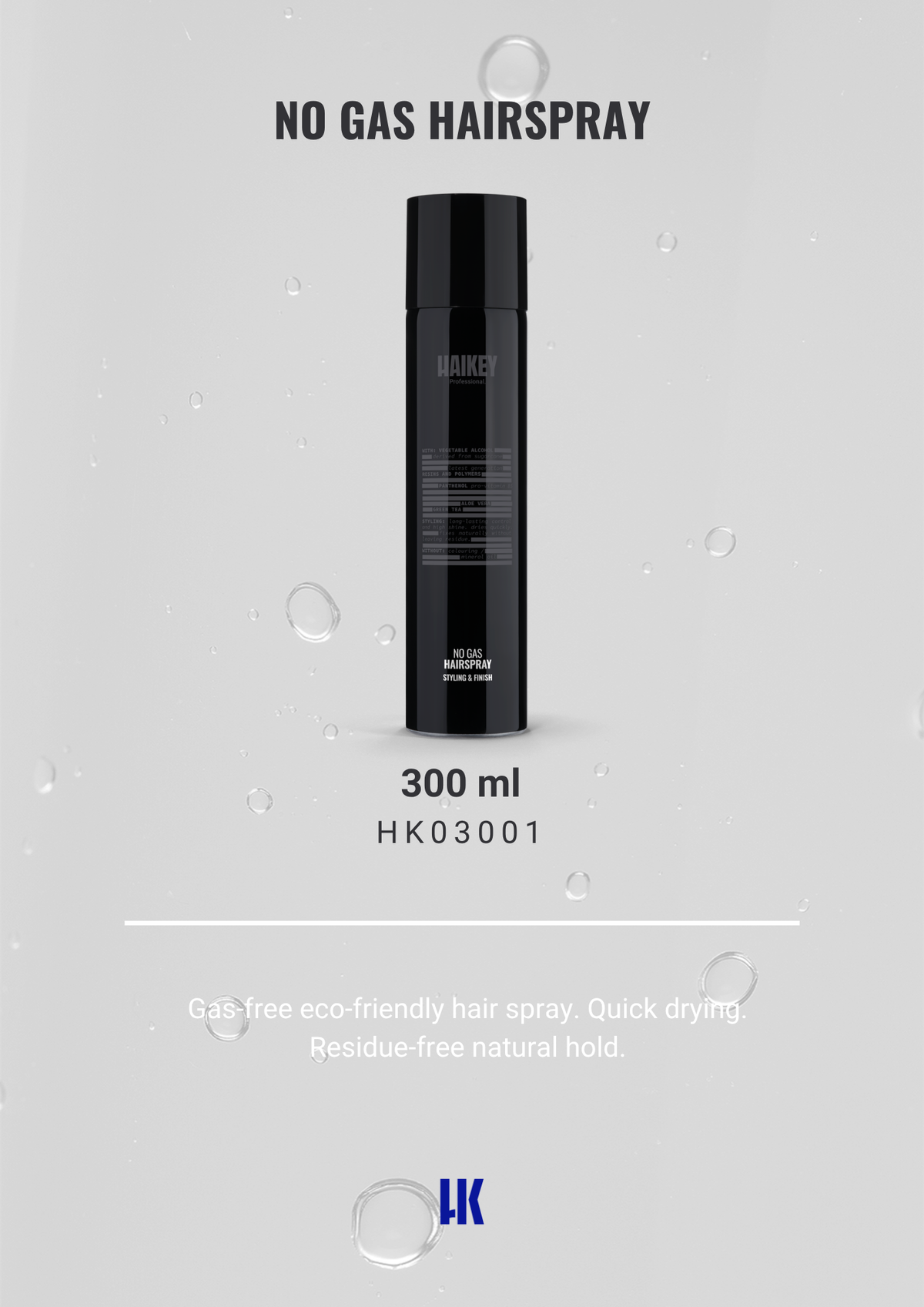 HaiKey No Gas Finishing Eco Hair Spray 300 ml